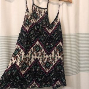 Patterned Tank Top